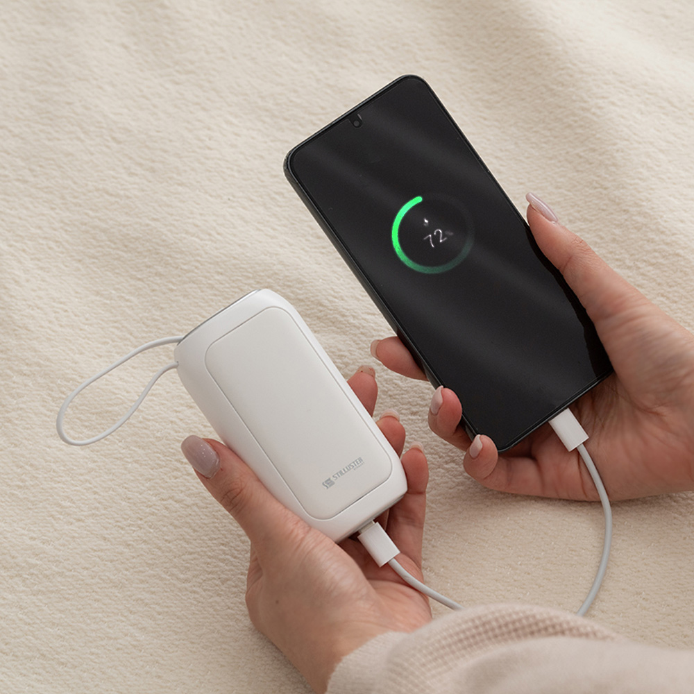 슈틸루스터 손난로 보조 배터리 5000mAh ST-PW100